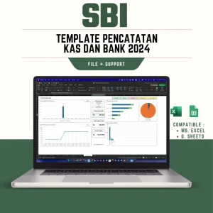 template pencatatan kas dan bank 2024