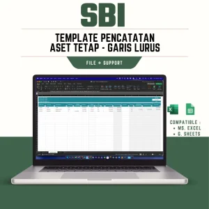 pencatatan aset tetap (excel & gsheets)