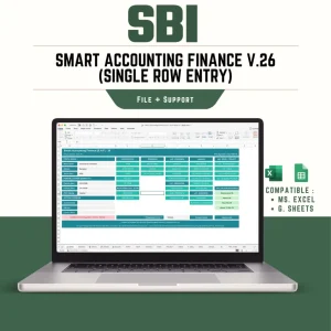 smart accounting finance v.26 single row entry